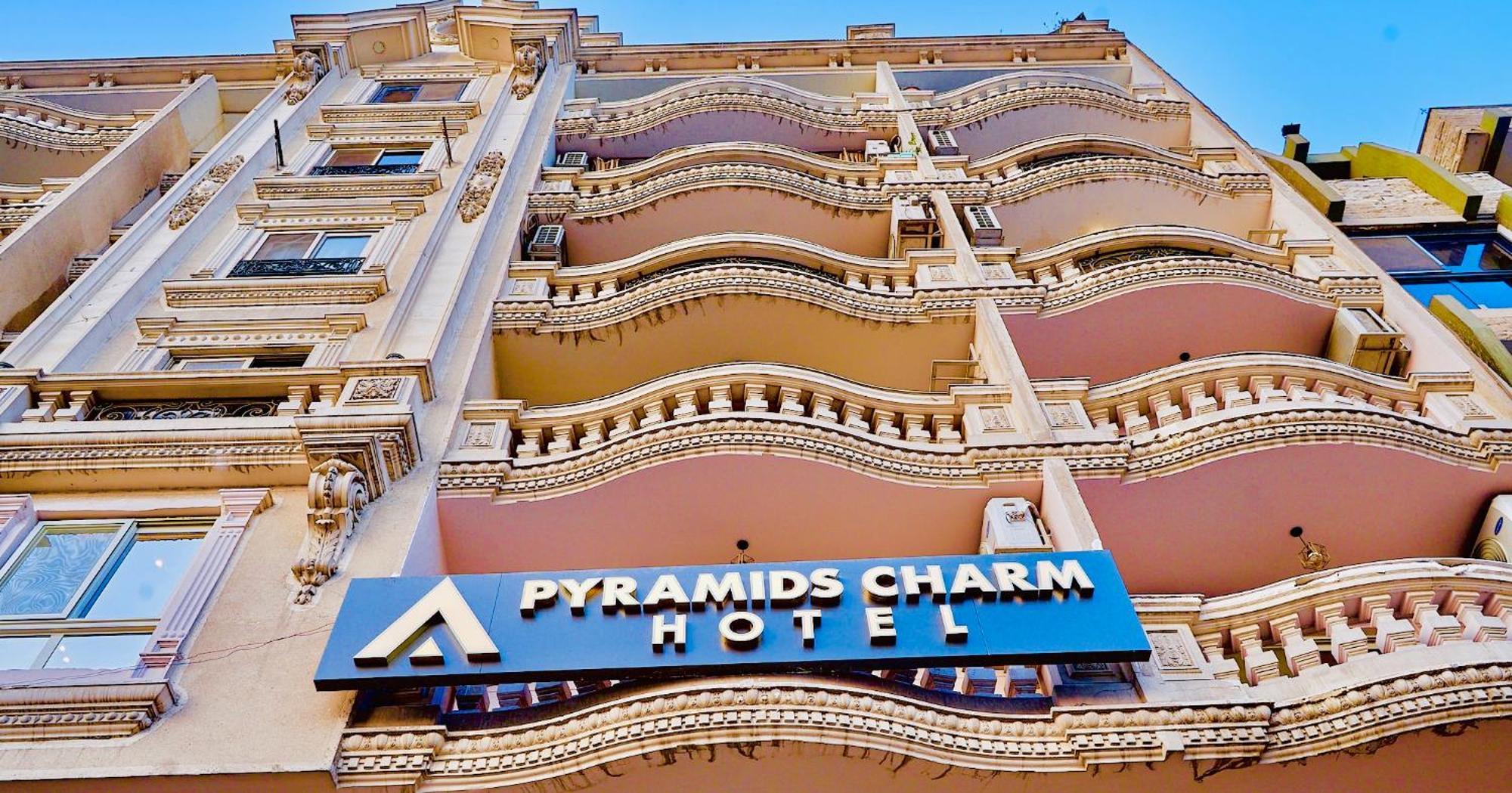 Pyramids Charm Hotel Al Kawm al Akhdar Exteriör bild