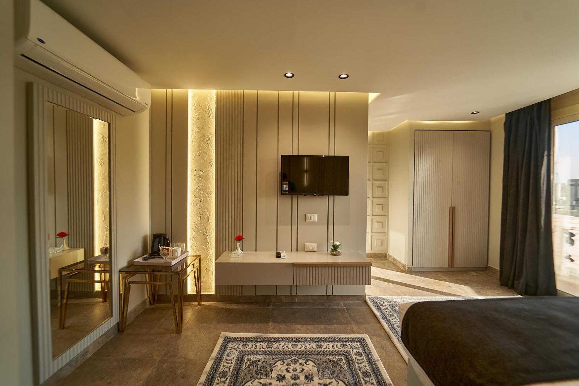 Pyramids Charm Hotel Al Kawm al Akhdar Exteriör bild