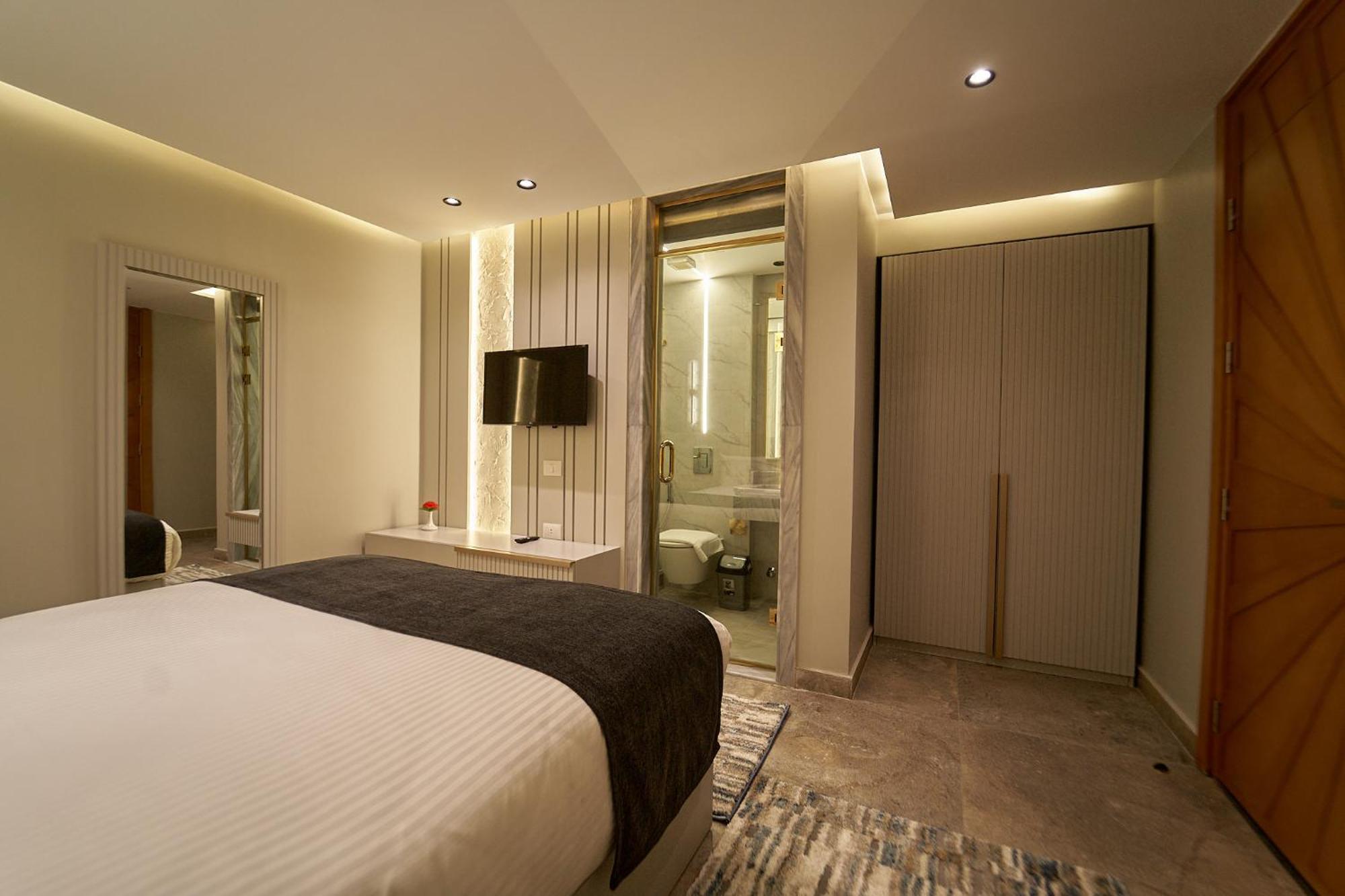 Pyramids Charm Hotel Al Kawm al Akhdar Exteriör bild
