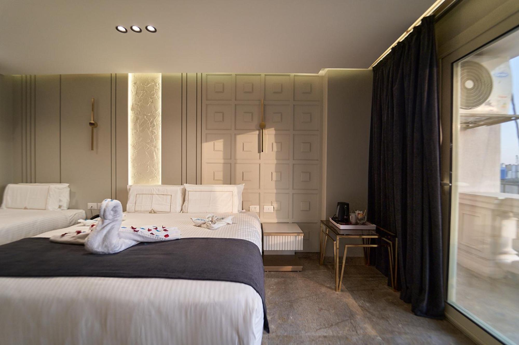 Pyramids Charm Hotel Al Kawm al Akhdar Exteriör bild
